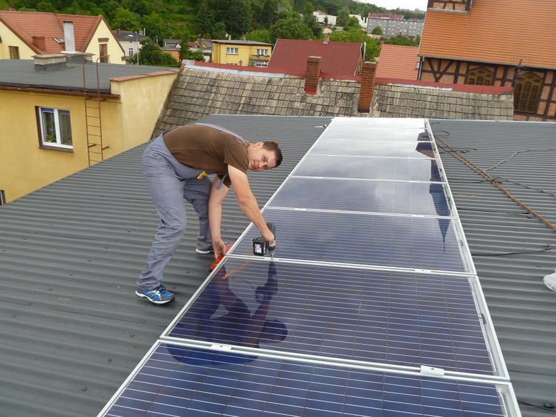 Instalacja Ujscie 2 kWp fot nr 2